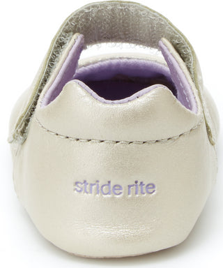 Stride Rite Girl's Shoes Champagne Size 3 M