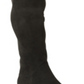 XOXO Women's Bead Chain Studding Tristen Round Toe Block Heel Zip up Boots Black Size 7