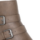 Style & Co Women's Buckle Accent Padded Fortunata Round Toe Block Heel Zip-up Bootie Brown Size 10 M