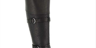 Easy Street Women's Kelsa Plus Harness Boot Black Size 6 M