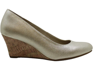 Rialto Women's Coris Cream Metallic Size 6.5