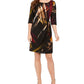 Robbie Bee Women's Sheath Dress Black Size Petite Small