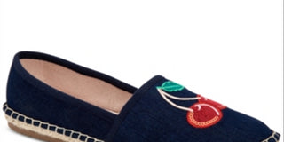 Charter Club Women's Joeey Espadrille Flats Blue Size 5.5 M