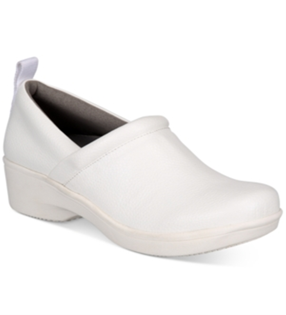 Giani Bernini Women's Memory Foam Cavvell Clogs White Size 6 M