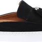 Kenneth Cole Women's Suede Slip on Sneaker Black Size 8.5 M