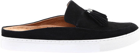 Kenneth Cole Women's Suede Slip on Sneaker Black Size 8.5 M