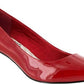 Easy Street Women's  Pointe -Red  Size 10 WW