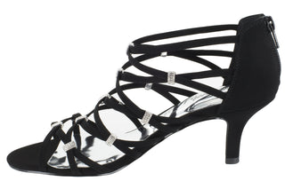 Easy Street Women's Nightingale Evening Sandals Black  Size 9N