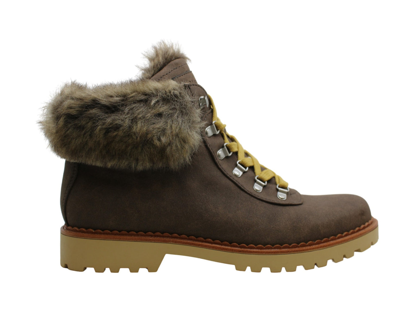 Indigo Rd. Women's Cicela Almond Toe Ankle Cold Weather Boots Brown Size 6 M