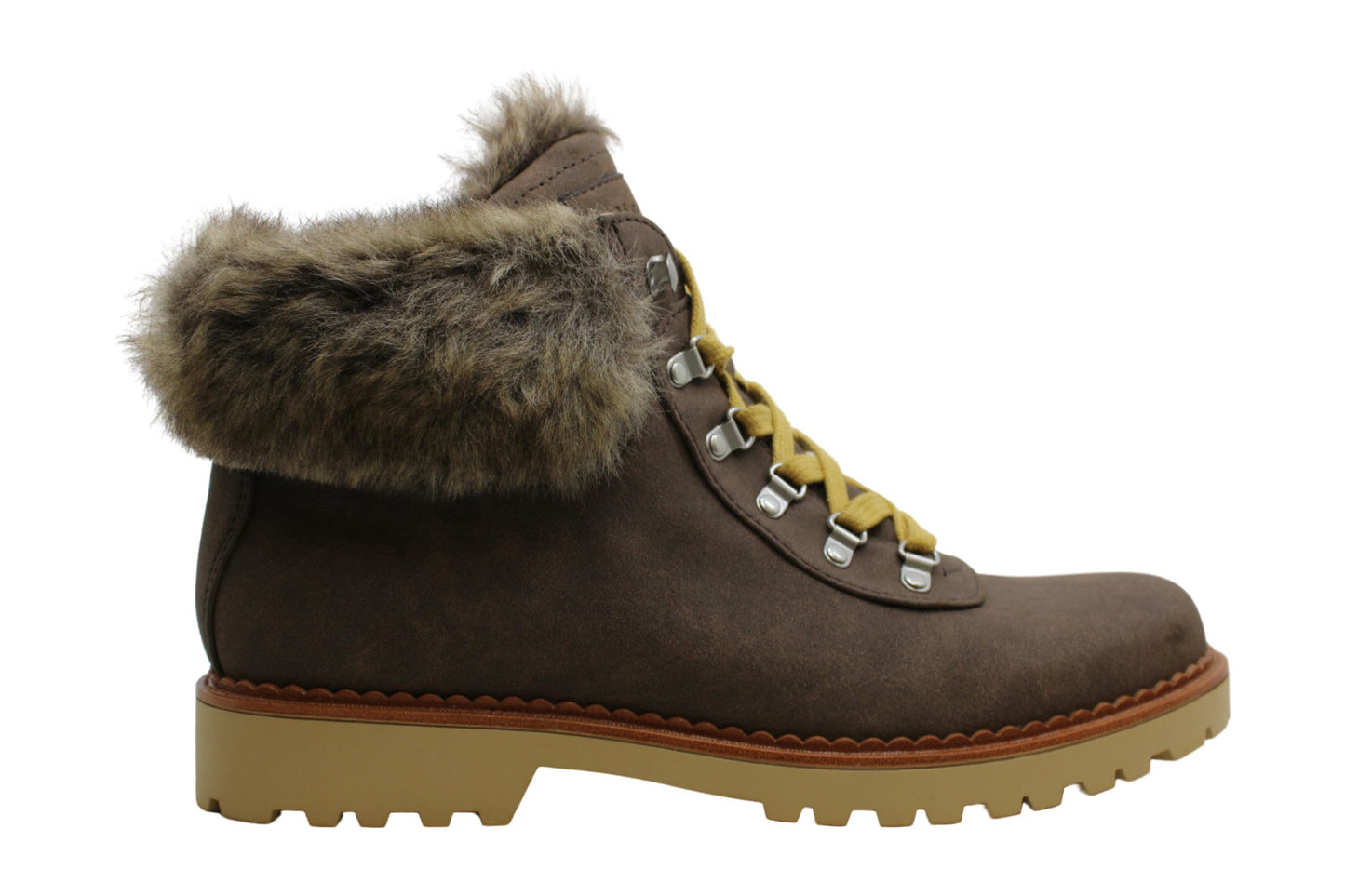 Indigo Rd. Women's Cicela Almond Toe Ankle Cold Weather Boots Brown Size 6 M