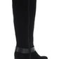American Rag Women's Tegan Suede Tall Knee High Boots Black Size 11 M