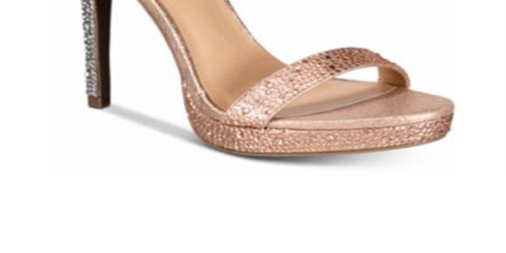 Thalia Sodi Women's Lissy Platform Evening Sandals Pink Size 8 M