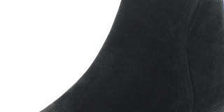 Aqua College Women's Flex Gore Accent Comfort Waterproof Cushioned Isla Round Toe Block Heel Zip up Booties Black Size 8.5 M