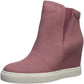 Kenneth Cole Women's Wedge Hight Top Pull on Fashion Sneak Red Size 7 M