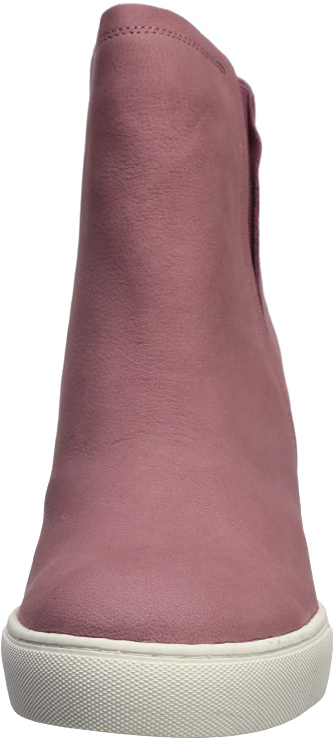 Kenneth Cole Women's Wedge Hight Top Pull on Fashion Sneak Red Size 7 M