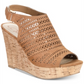 American Rag Women's Charlize Open Toe Special Occasion Platform Sandals Brown Size -9.5M