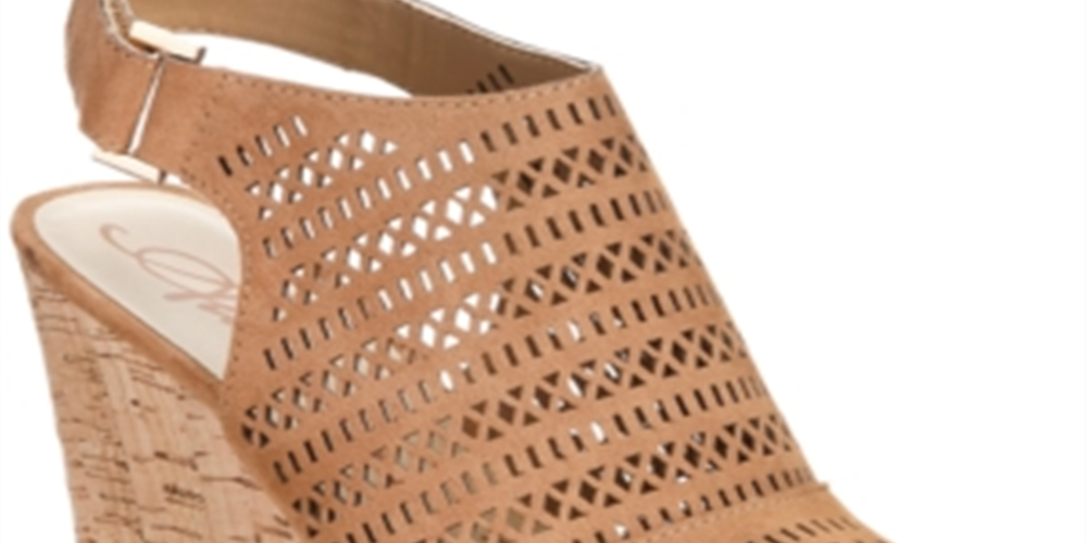 American Rag Women's Charlize Open Toe Special Occasion Platform Sandals Brown Size -9.5M