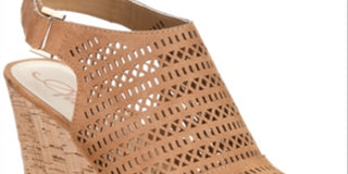 American Rag Women's Charlize Open Toe Special Occasion Platform Sandals Brown Size -9.5M