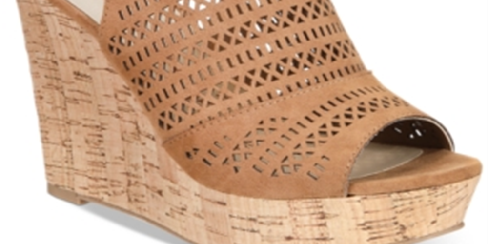 American Rag Women's Charlize Open Toe Special Occasion Platform Sandals Brown Size -9.5M