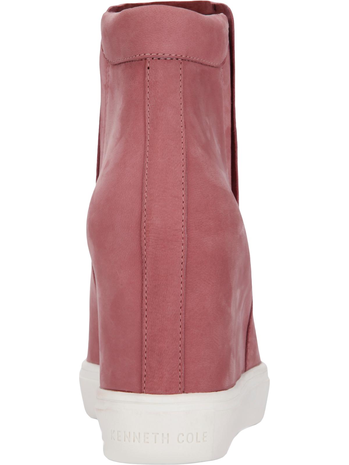 Kenneth Cole Women's Kam Pull on Wedge High Top Sneakers Red Size 9 M