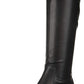 Franco Sarto Women's Francia Almond Toe Knee High Fashion Boots Black Size 5M