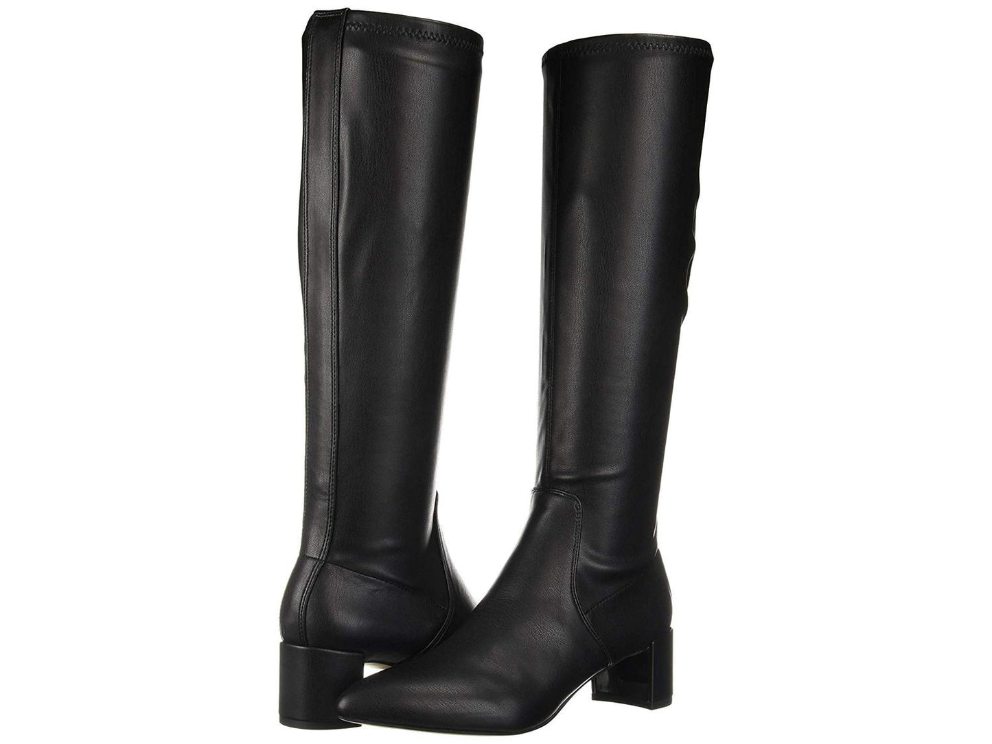 Franco Sarto Women's Francia Almond Toe Knee High Fashion Boots Black Size 5M