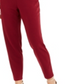 Bar III Women's  Belted Crepe Jumpsuit  Red Size 2