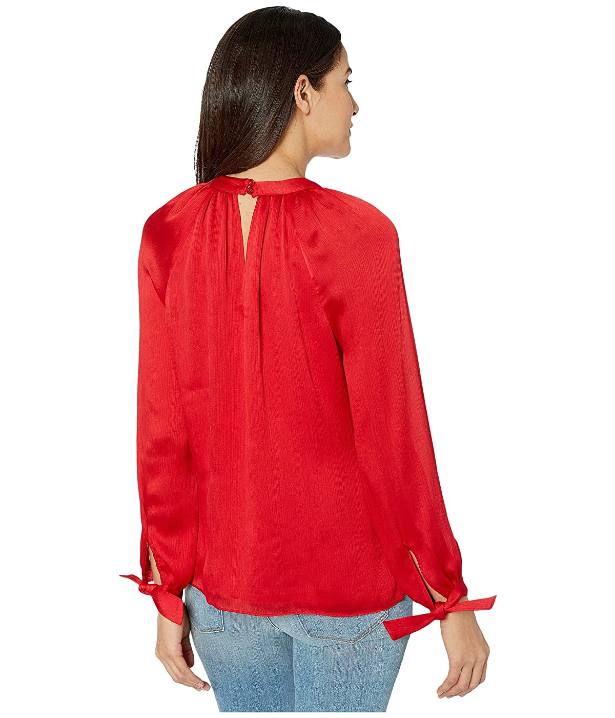 Trina Turk Women's Water Lily Top Red Size Small