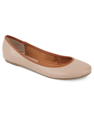 American Rag Women's Cellia Metallic Distressed Ballet Flats -Brown Size 5 M