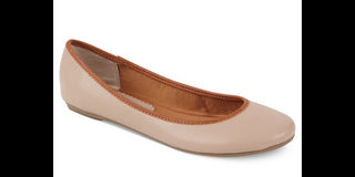 American Rag Women's Cellia Metallic Distressed Ballet Flats -Brown Size 5 M