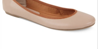 American Rag Women's Cellia Metallic Distressed Ballet Flats -Brown Size 5 M