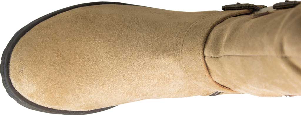 White Mountain Women's Santell Tall Buckle Boot Brown Size 6 M