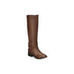 Material Girl Women's Damien Closed Toe Knee High Fashion Boots Brown Size 9.5