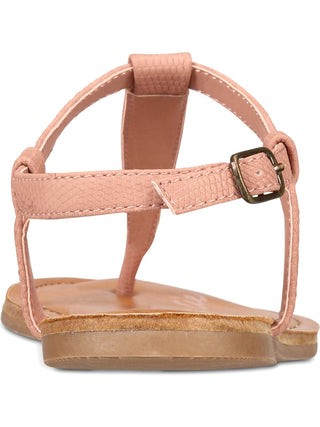 American Rag Women's Split Toe Casual T-Strap Sandals Pink Size 7 M