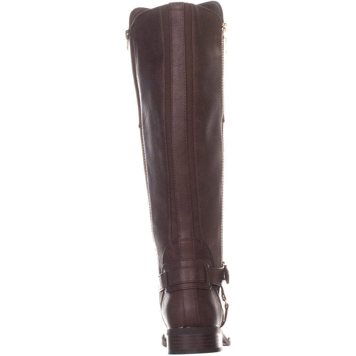 Guess Women's Closed Toe Knee High Fashion Boots Brown Size 7 MW