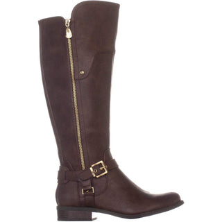 Guess Women's Closed Toe Knee High Fashion Boots Brown Size 7 MW