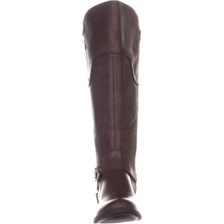 Guess Women's Closed Toe Knee High Fashion Boots Brown Size 7 MW