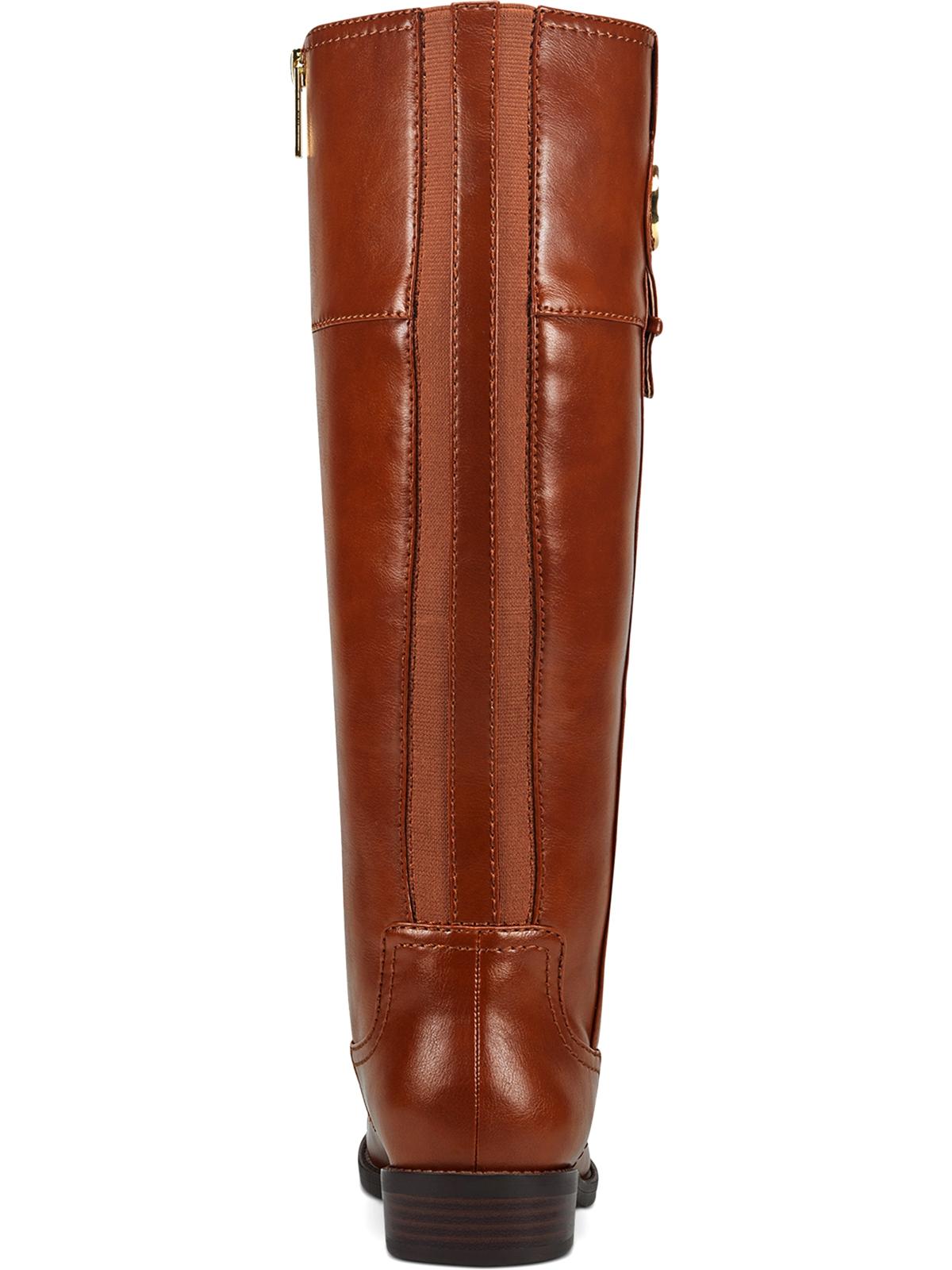 Tommy Hilfiger Women's Imina Faux Leather Riding Boots Brown Size 6 M