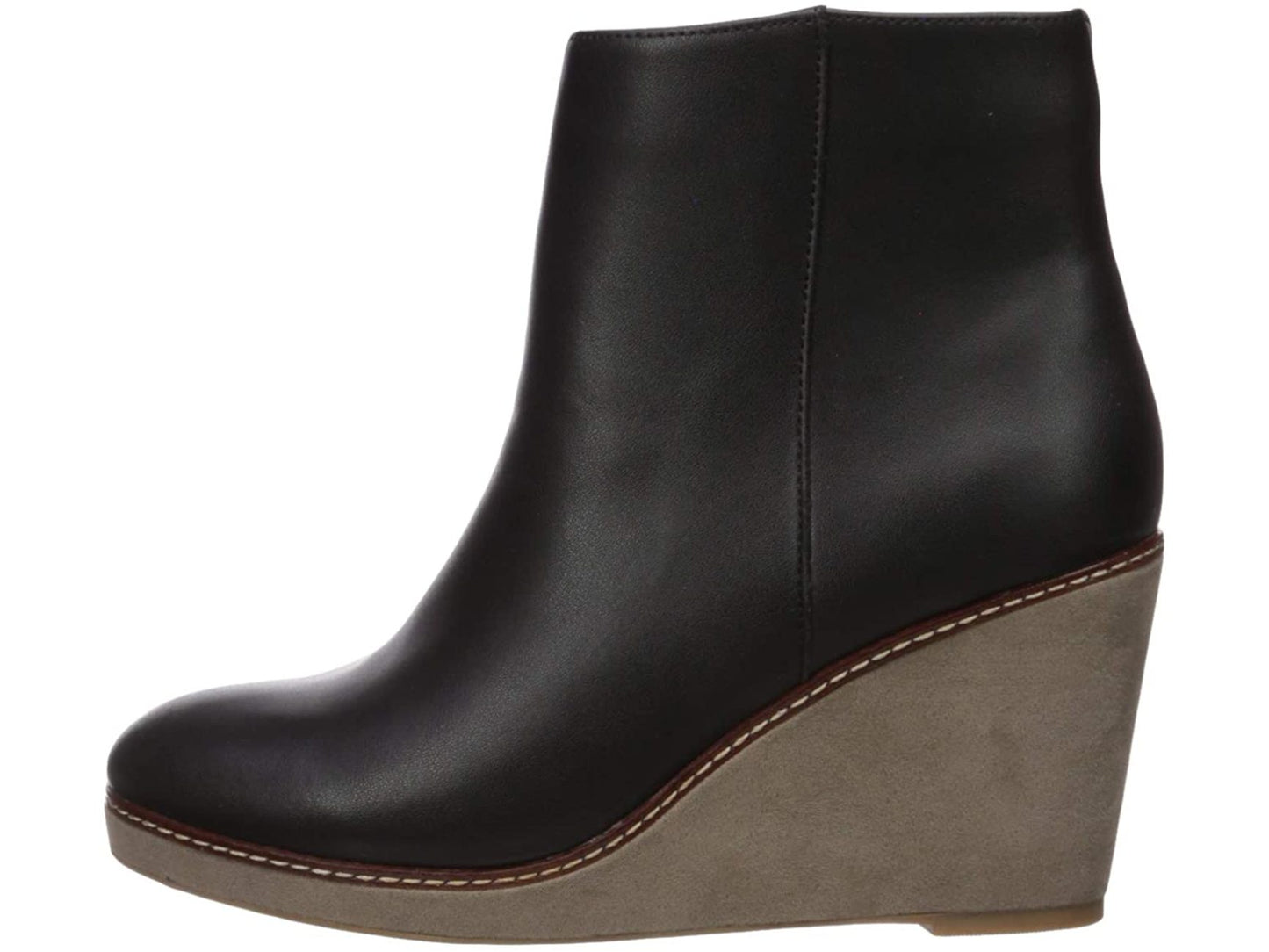 Kensie Women's Hatley Wedge Booties Black Size 7