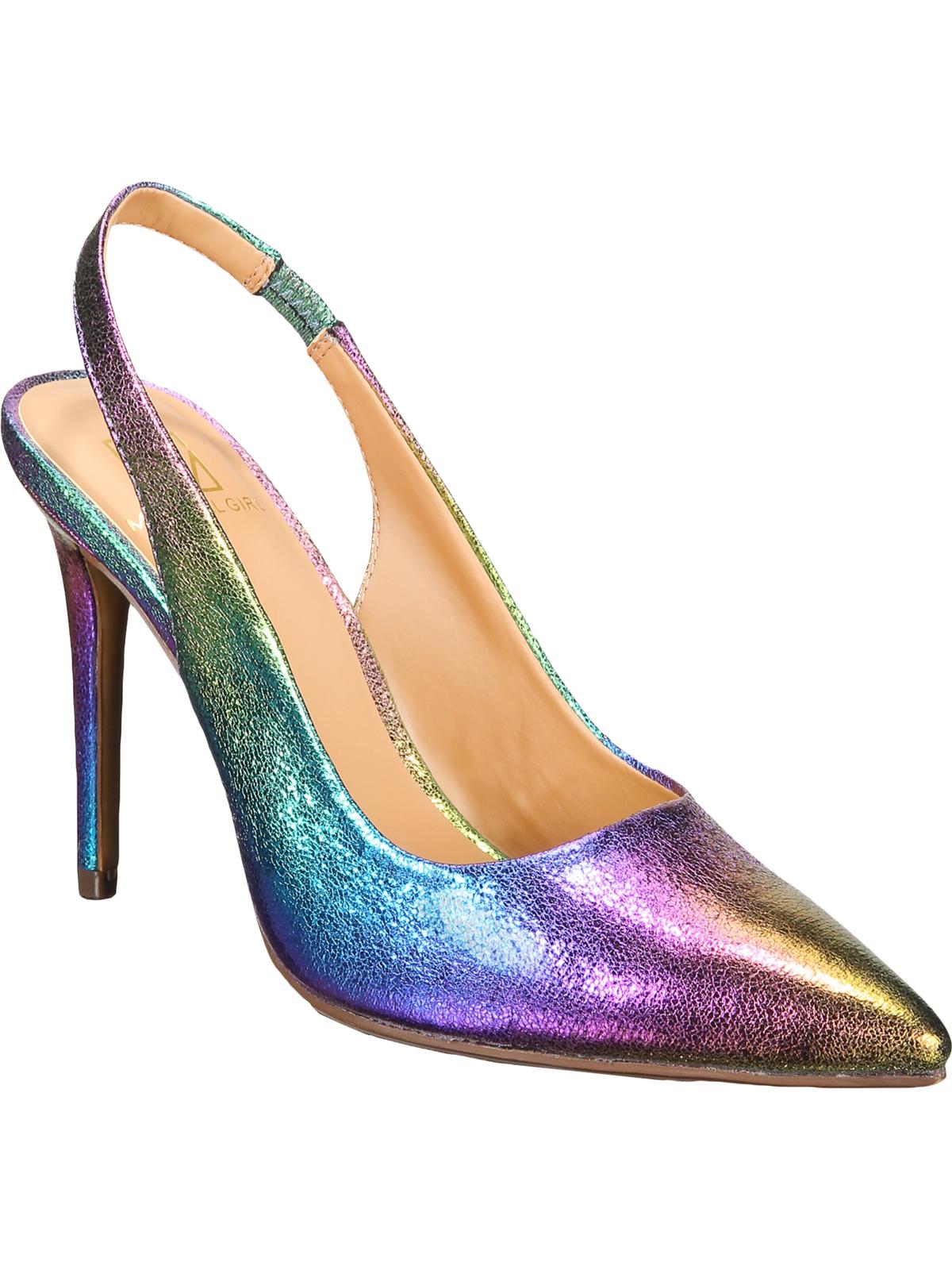 Material Girl Women's Darcie Pumps Rainbow Size  6M
