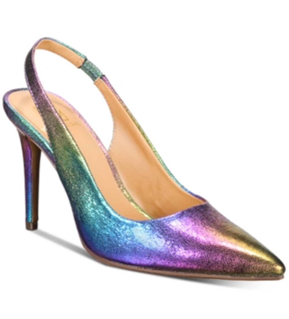 Material Girl Women's Darcie Pumps Rainbow Size  6M