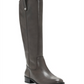 INC International Concepts Women's Fawne Leather Knee High Riding Boots Brown Size 7 M