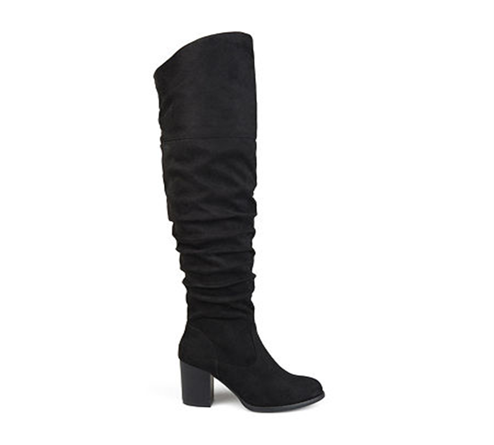 Journee Collection Women's Kaison Boot -Black Size 9 M