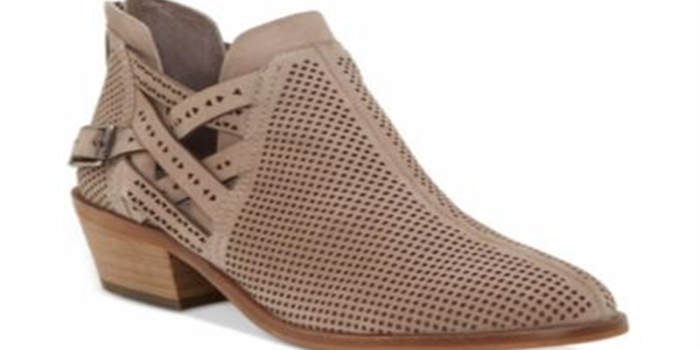 Vince Camuto Women's Pranika Booties Brown Size 6 M