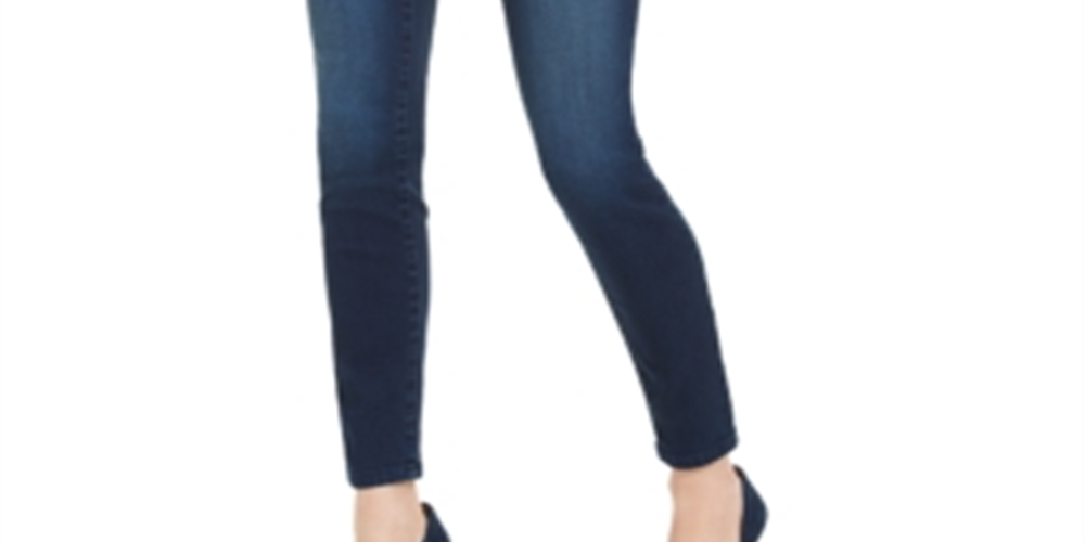 INC International Concepts Women's Pull on Denim Jeggings Blue Size 6