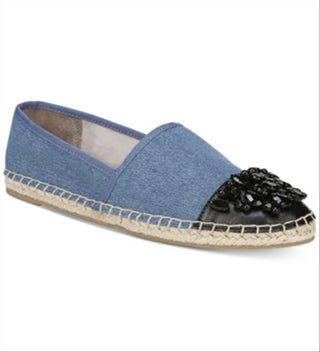 Circus by Sam Edelman Women's Metallic Loretta Espadrille Ballet Flats Blue Size 7 M