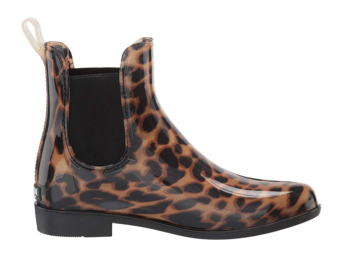 Lauren Ralph Lauren Tally Iii Rain Boots Ocelot Print -Black  Size 5 B