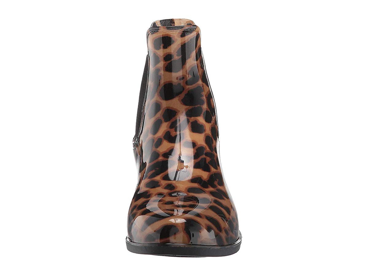 Lauren Ralph Lauren Tally Iii Rain Boots Ocelot Print -Black  Size 5 B