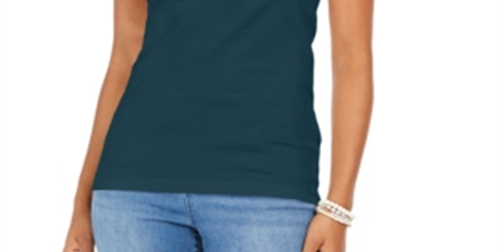 Style & Co Women's Tank Top Dark Kale Size Large