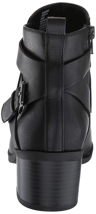 Anne Klein Women's Javen Fabric Closed Toe Casual Slide Sandals Black Size 10 M